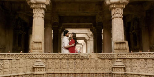 Shahrukh Khan's Film Raees Shooting at Adalaj Stewell